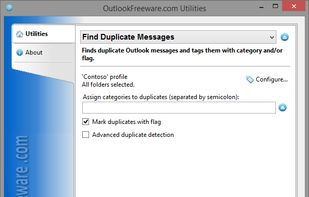 Find Duplicate Messages for Outlook screenshot 1