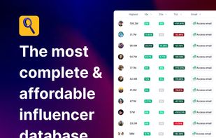 A Powerful AI-powered TikTok Micro Influencer Database