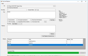 Find and Replace (FNR) screenshot 1