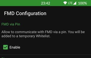 FindMyDevice (FMD) screenshot 2