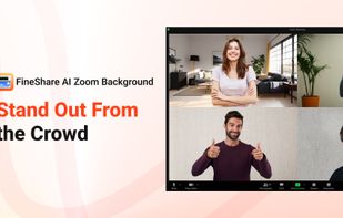 FineShare AI Zoom Background Generator screenshot 2