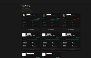 List all your master strategies. A strategy and be executed as a self developed bot, trading view bot, bots from any other platform, manual trades, etc.