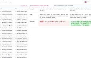 FinetuneDB screenshot 2