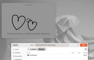 Fingerpaint screenshot 1