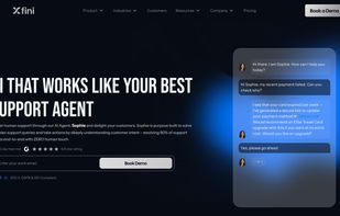 Experience Fini – the AI customer support agent that delivers real resolutions. Instantly handle customer queries with intelligent, human-like responses, 24/7 reliability, and seamless automation that feels like your best team member never sleeps.