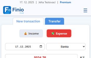 Dashboard - mobile - light