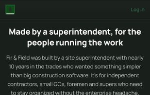 Fir & Field screenshot 3