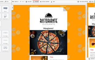 Use our intuitive drag-and-drop email editor to create your own beautiful email templates.