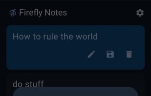 FireflyNotes screenshot 2