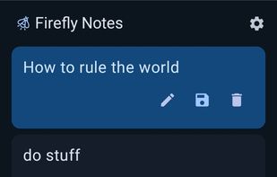 FireflyNotes screenshot 1