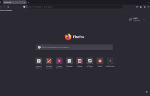 Firefox Desktop (Dark Theme)