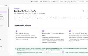 Fireworks AI screenshot 2