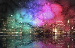 Fireworks Plus Live Wallpaper screenshot 1