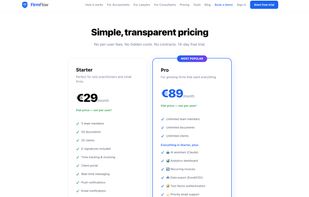 Simple, transparent pricing
No per-user fees. No hidden costs. No contracts. 14-day free trial.