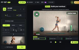 The workout creator feature.