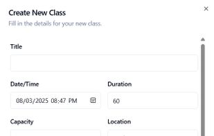 FitCalendar screenshot 2