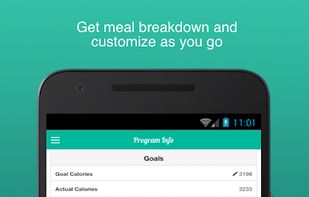 Fitness Meal Planner - Your Nutrition Coach screenshot 1
