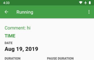 FitoTrack screenshot 2