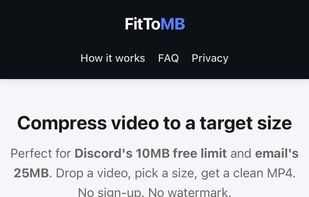 FitToMB screenshot 1