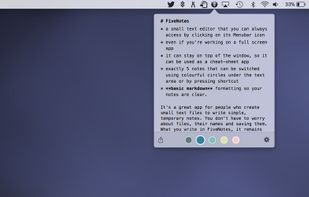 FiveNotes screenshot 1
