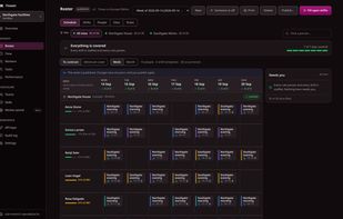 Roster planning and scheduling