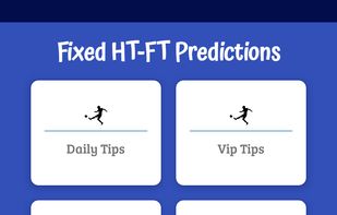 Fixed HT/FT Predictions screenshot 1
