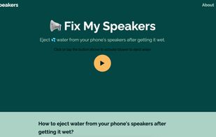 FixMySpeakers screenshot 1