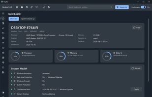 Fixyfier Dark Mode Interface
