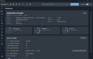 Fixyfier Dark Mode Interface