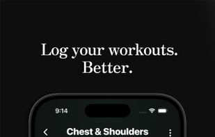 Workout logging
- warm-up sets& working sets, - exercise brand
- setup & cues