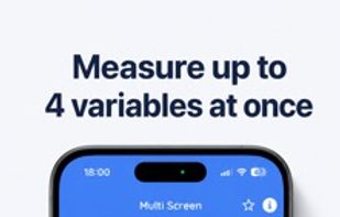 Measure up to 4 variables at once