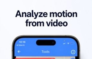 Analyze motion from a video