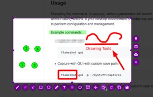 In-app screenshot editing