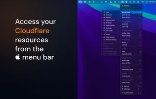 Access from menu bar