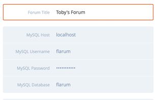 Installation process