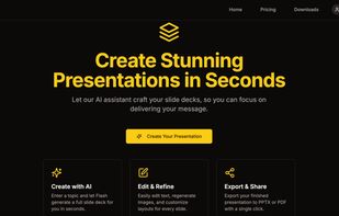 Flash AI Presentation Maker screenshot 1