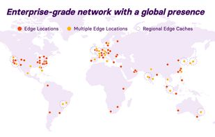 Enterprise-grade newtork with a global presence