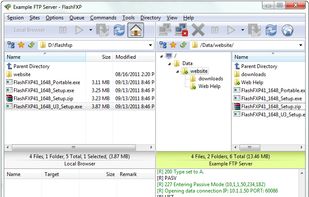 FlashFXP screenshot 1