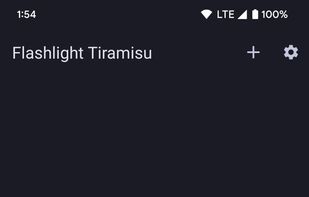Flashlight-Tiramisu screenshot 2