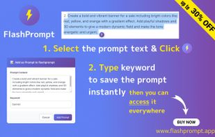 Quick add from text selection