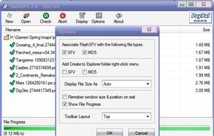 FlashSFV screenshot 1