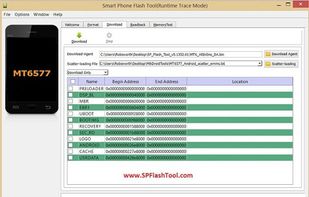 Sp Flash Tool screenshot 1
