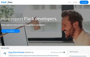 FlaskJobs screenshot 1
