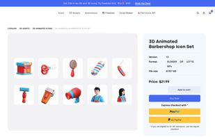 Flat-icons screenshot 2