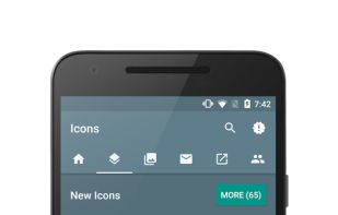 Flat White Icon Pack screenshot 3