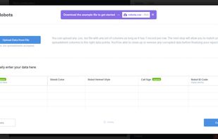 Flatfile CSV Import Example