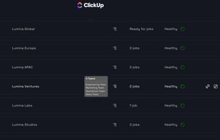 Console for managing connections