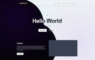 Sample page created with FlatlyPage CMS