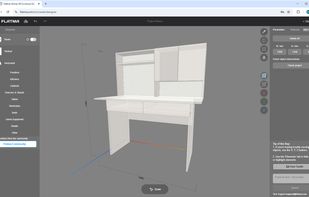 The interface of the Flatma.com application