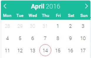 flatpickr screenshot 2